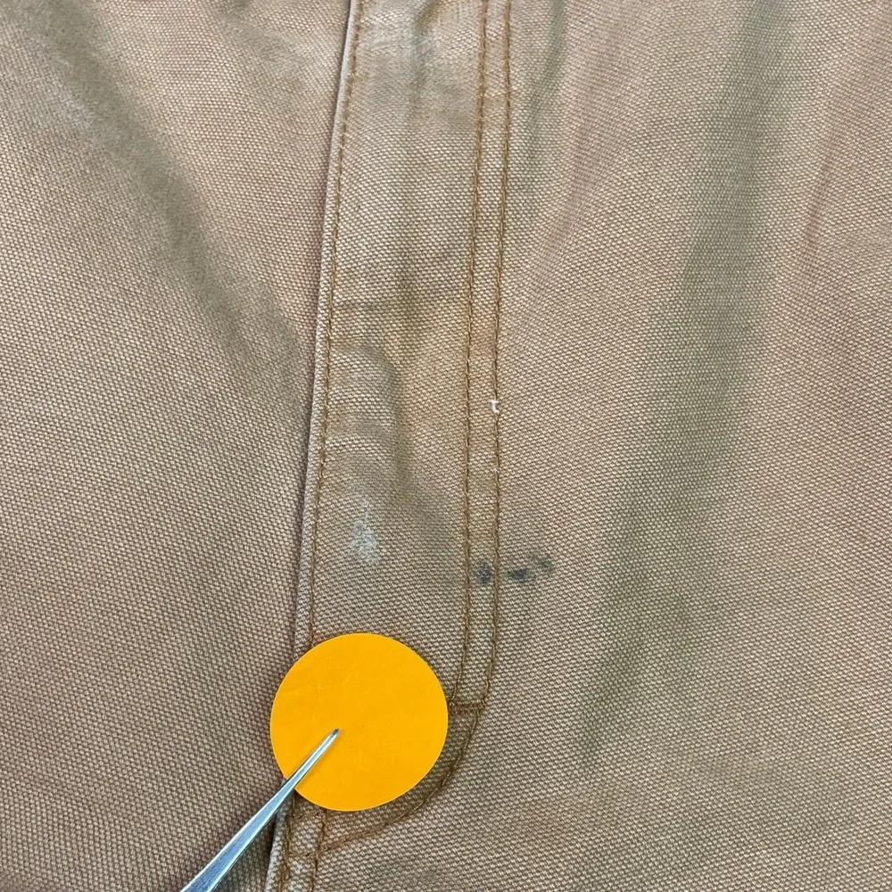 Big Smith Carpenter Shorts Mens 40 Brown Canvas Duck Utility Workwear Cotton